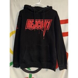 Redcon1 Hoodie Mens Medium Black Pullover Sweatshirt Gym Weightlifting